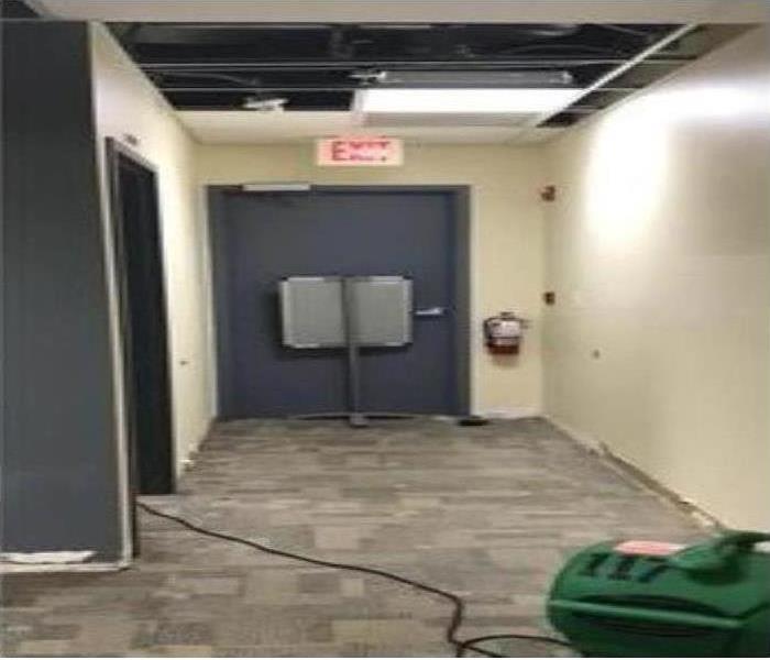 hallway without debris